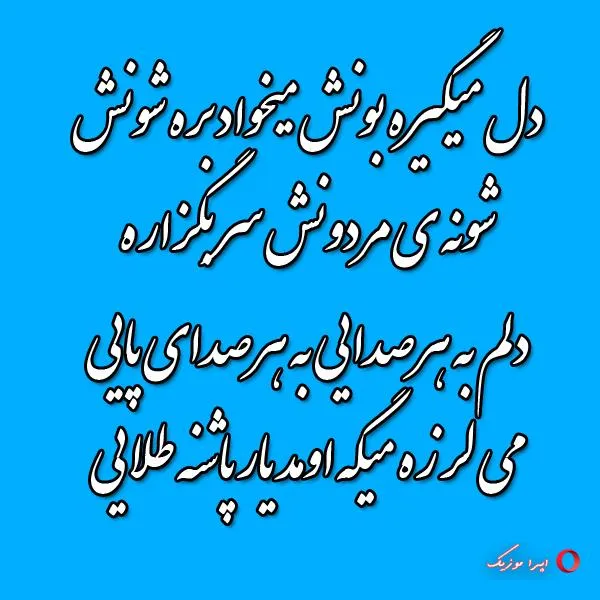 دانلود اهنگ پاشنه طلا دلم به هر صدایی با صدای زن