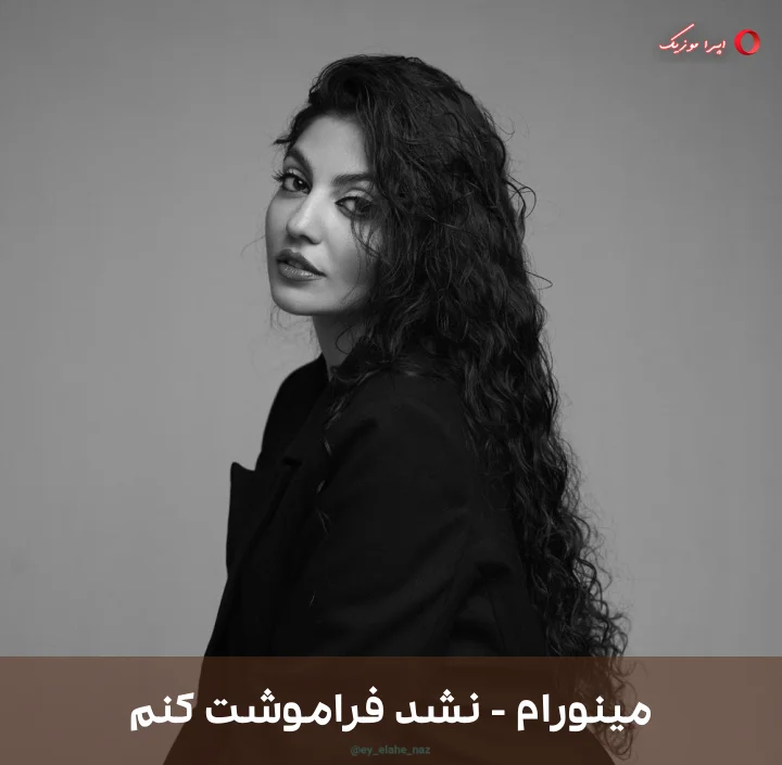 دانلود ترانه نشد فراموشت کنم با صدای مینورام
